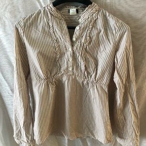 J Crew Button Down Blouse